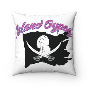 Island Gypsy Spun Polyester Square Pillow