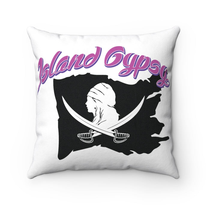 Island Gypsy Spun Polyester Square Pillow