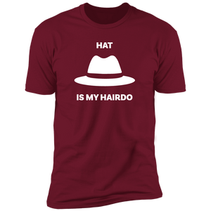 Hat Is My Hairdo White Fedora