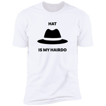 Load image into Gallery viewer, Hat Is My Hairdo Blk Fedora T-Shirt
