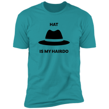 Load image into Gallery viewer, Hat Is My Hairdo Blk Fedora T-Shirt
