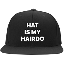 Load image into Gallery viewer, Hairdo Flat Bill Twill Flexfit Cap
