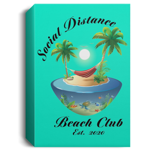 SDBC Deluxe Portrait Canvas 1.5 in Frame