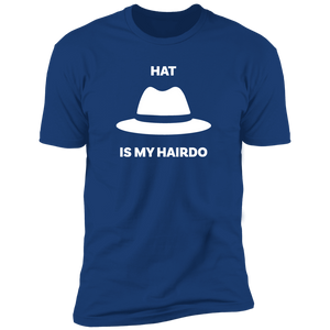 Hat Is My Hairdo White Fedora