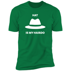 Hat Is My Hairdo White Fedora