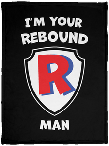 Rebound Man Cozy Plush Fleece Blanket - 30x40