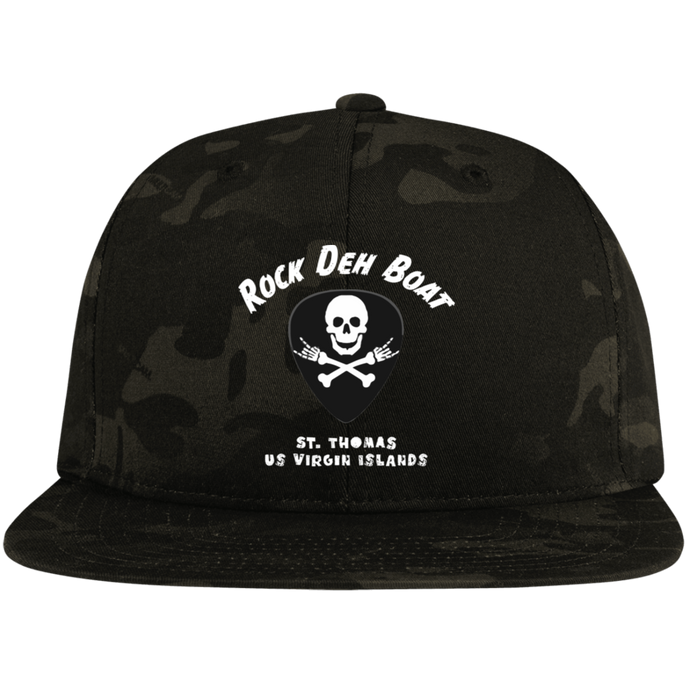 RDB Flat Bill High-Profile Snapback Hat