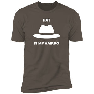 Hat Is My Hairdo White Fedora