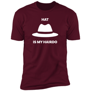 Hat Is My Hairdo White Fedora