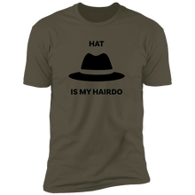 Load image into Gallery viewer, Hat Is My Hairdo Blk Fedora T-Shirt
