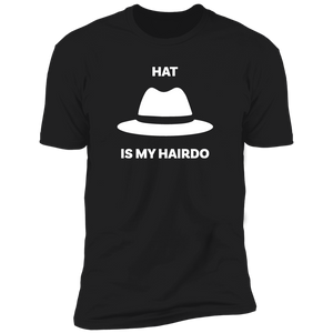 Hat Is My Hairdo White Fedora