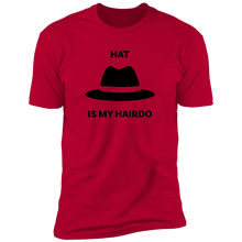Load image into Gallery viewer, Hat Is My Hairdo Blk Fedora T-Shirt
