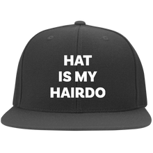 Load image into Gallery viewer, Hairdo Flat Bill Twill Flexfit Cap
