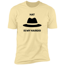 Load image into Gallery viewer, Hat Is My Hairdo Blk Fedora T-Shirt
