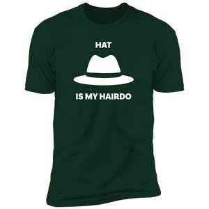 Hat Is My Hairdo White Fedora