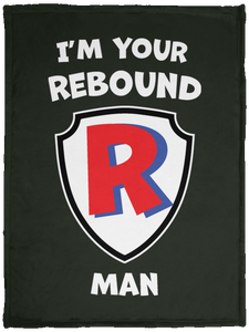 Rebound Man Cozy Plush Fleece Blanket - 30x40